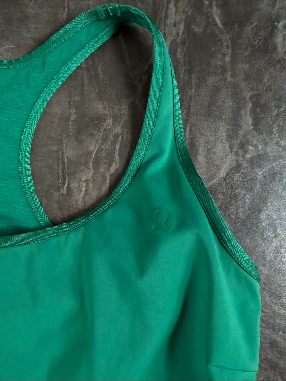 Lululemon Scoop-Neck Pleated Linerless Tennis Dress Green Size 4 - Picture 4 of 7